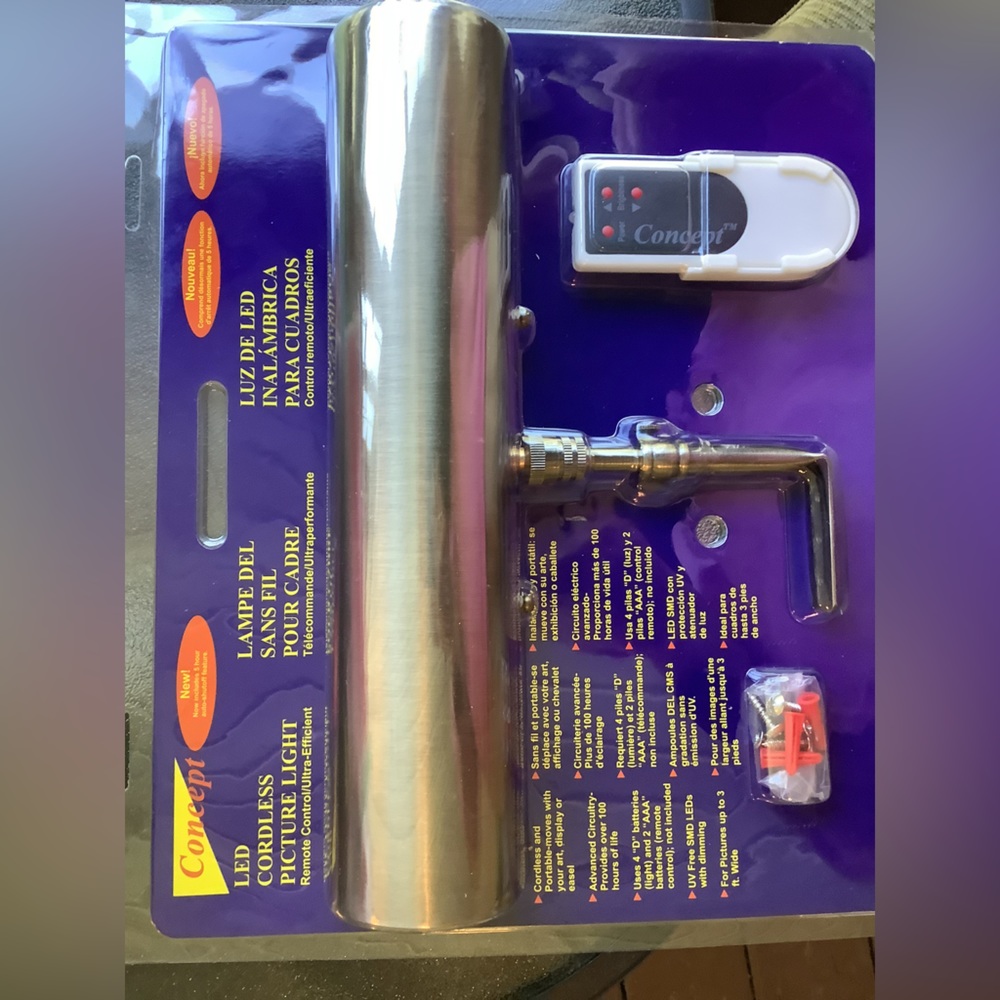 LED Cordless Picture Light with Remote Control